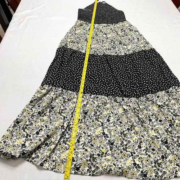 Speechless Floral Tiered Sleeveless Maxi Dress Pockets Small New W/Tags - Picture 8 of 11